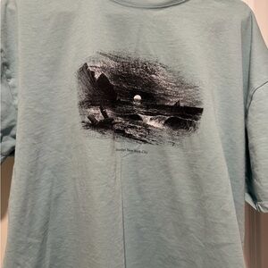 Saturdays New York City Light Blue graphic Tee